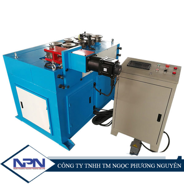 Máy uốn vòng tự động 9 lô không móp ống hộp GY-50 CNC