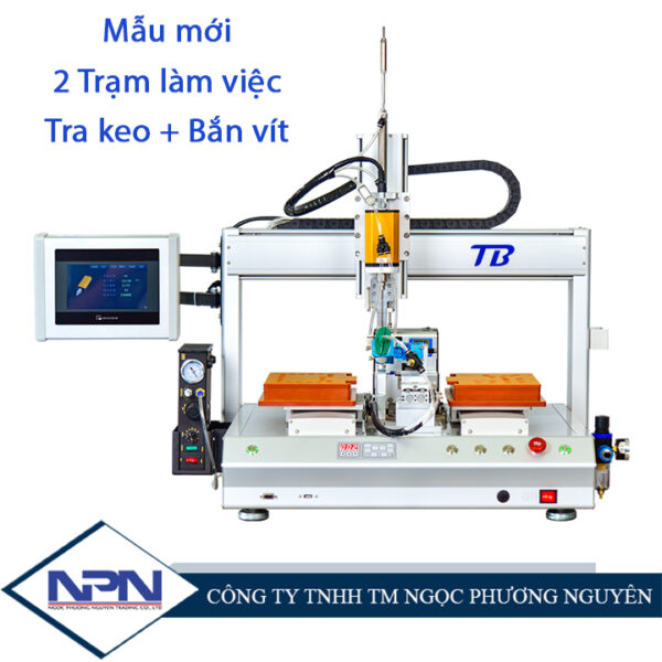 Máy bắn vít, tra keo tự động CNC TB-PE03