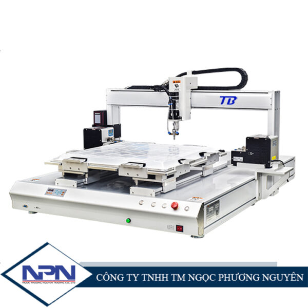 Máy bắn vít tự động CNC TB-PE09 (2 máy cấp vít đĩa xoay)