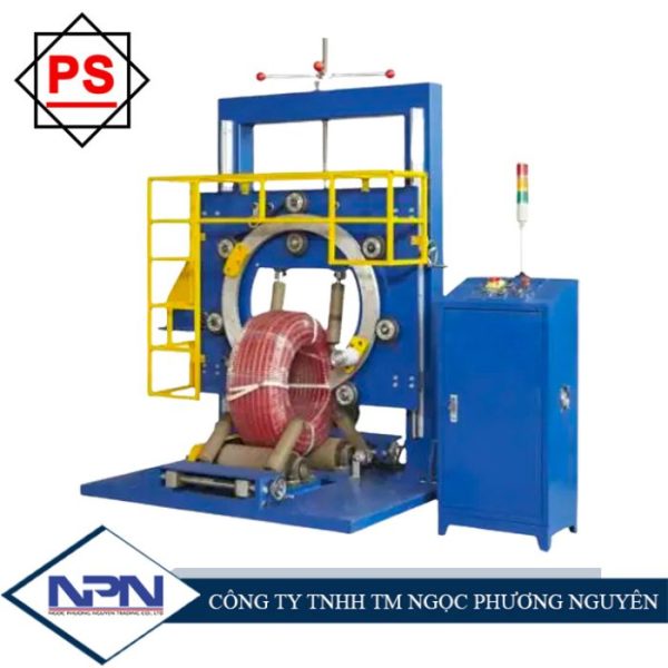 Máy quấn màng bọc cuộn ống nhựa PS-GS400