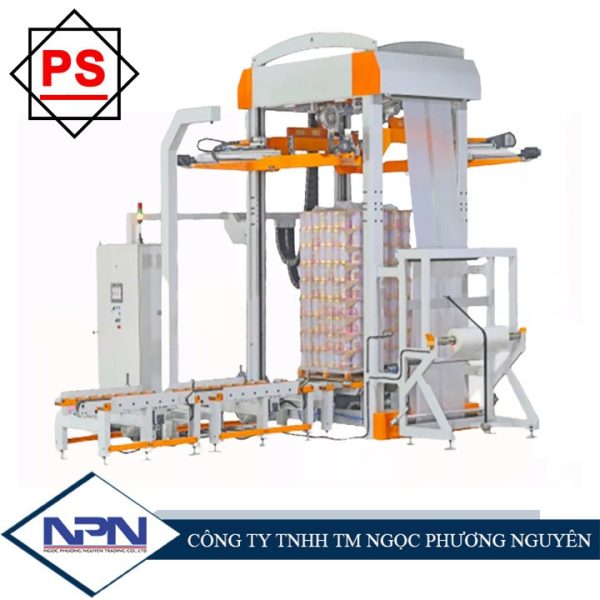 Máy trùm nilong pallet hàng, kiện hàng PS-2250A