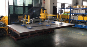máy nâng tấm kim loại hút chân không 600kg