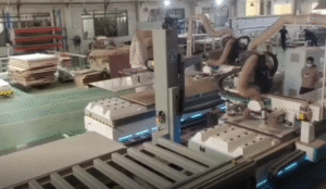 Hệ thống nạp dỡ tấm kim loại tự động cho máy cắt Laser