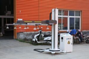 máy cấp phôi và thu hồi kim loại CNC Laser