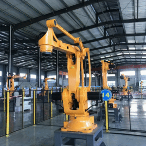 Robot xếp hàng lên pallet, robot công nghiệp