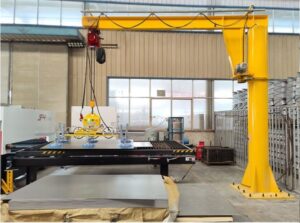 máy nâng hạ tấm kim loại bằng hút chân không